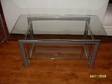 COFFEE TABLE - Glass & Crome,  Furniture Village. 2 Glass....