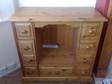 £40 - GORGEOUS ANTIQUE FRENCH pine cabinet.