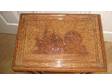 NEST OF Tables,  Unusual Asian Design - carved tops with....